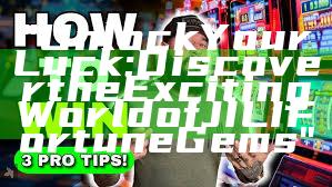 "Unlock Your Luck: Discover the Exciting World of JILI Fortune Gems"